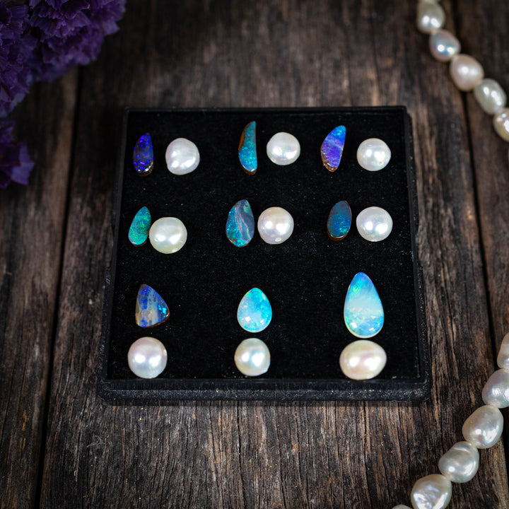 Opal and Pearl stones for semi-custom orders