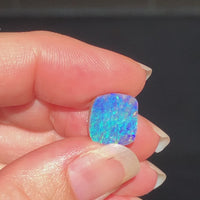 Beautifully square blue Boulder Opal 11