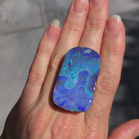 Big Blue Boulder Opal 1