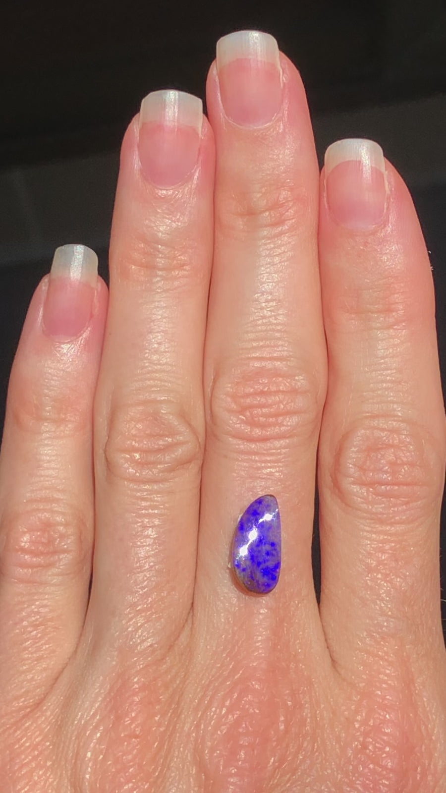 Purple Galaxy Boulder Opal 9