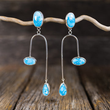 Turquoise Transformation Earrings