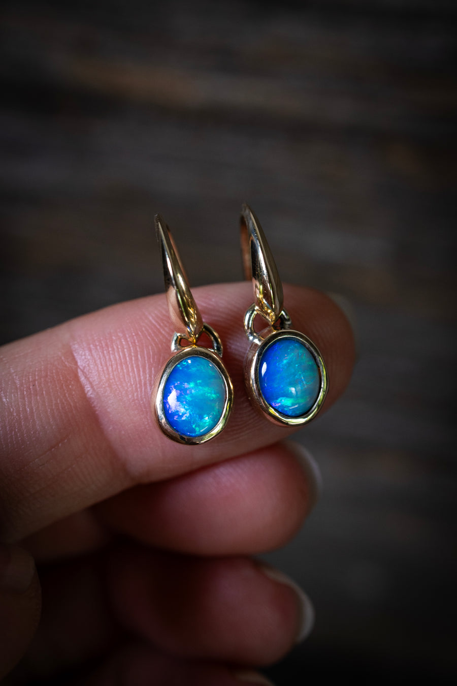 Crystal Opal Earrings