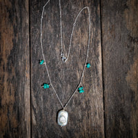 Sirens of the Sea Necklace - Campitos Turquoise