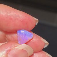 Lightning Ridge purple crystal opal 12