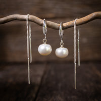 Timeless Pearl & Threader set