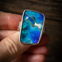 Big Blue Boulder Opal 1