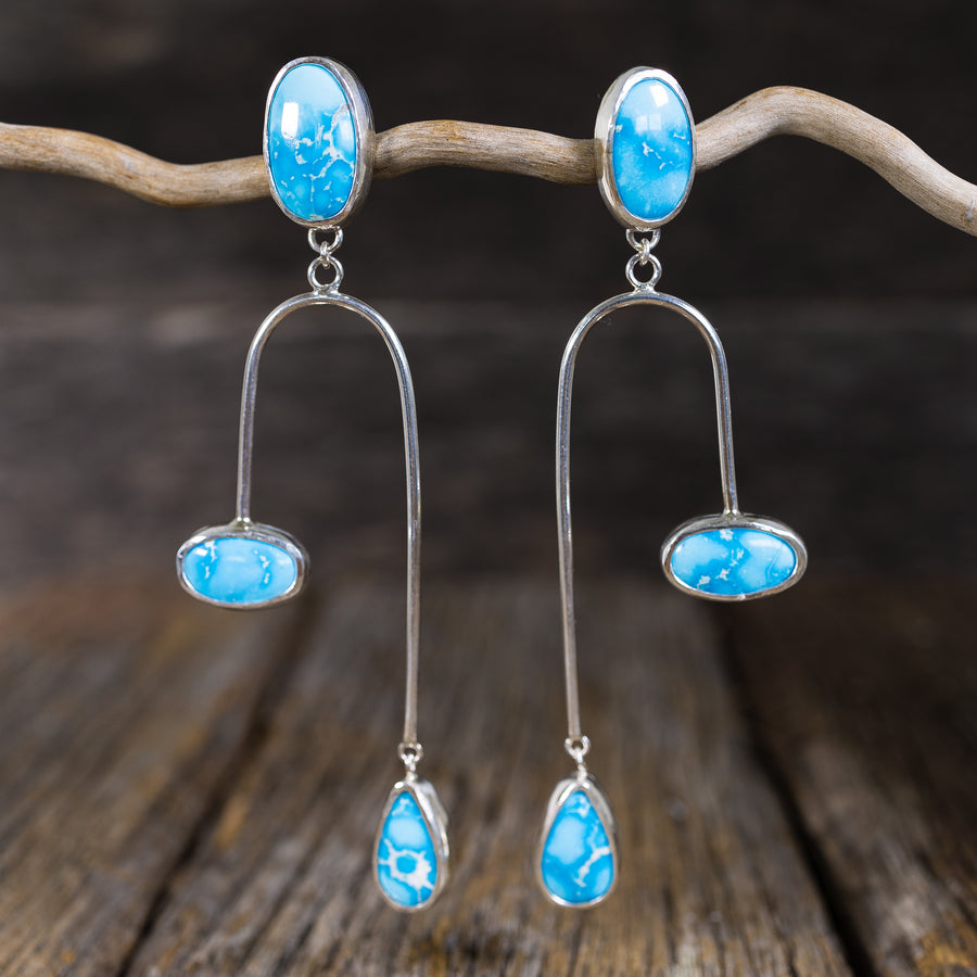 Turquoise Transformation Earrings