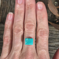 Fox Turquoise for wide band ring