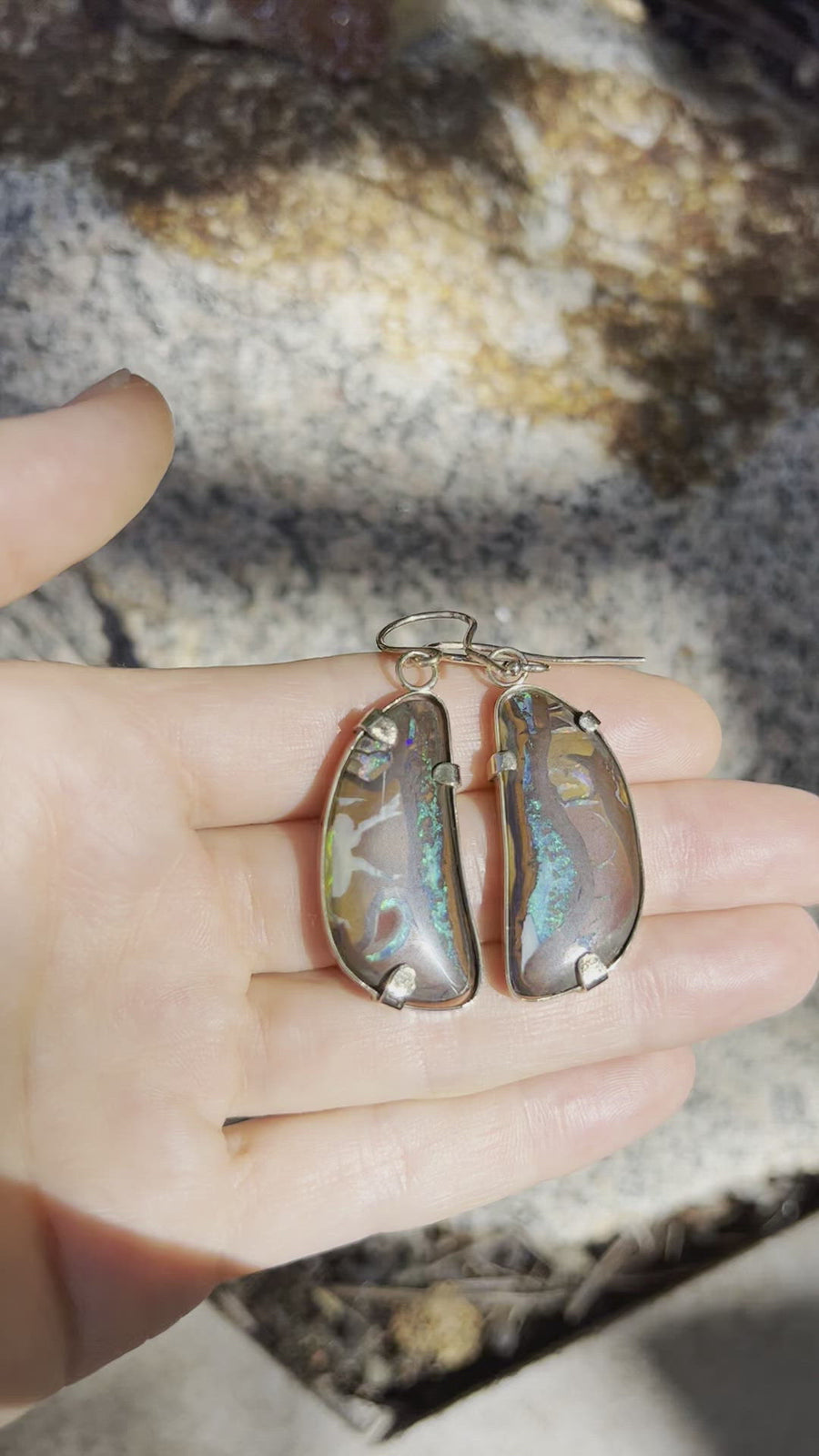 Golden window Opal