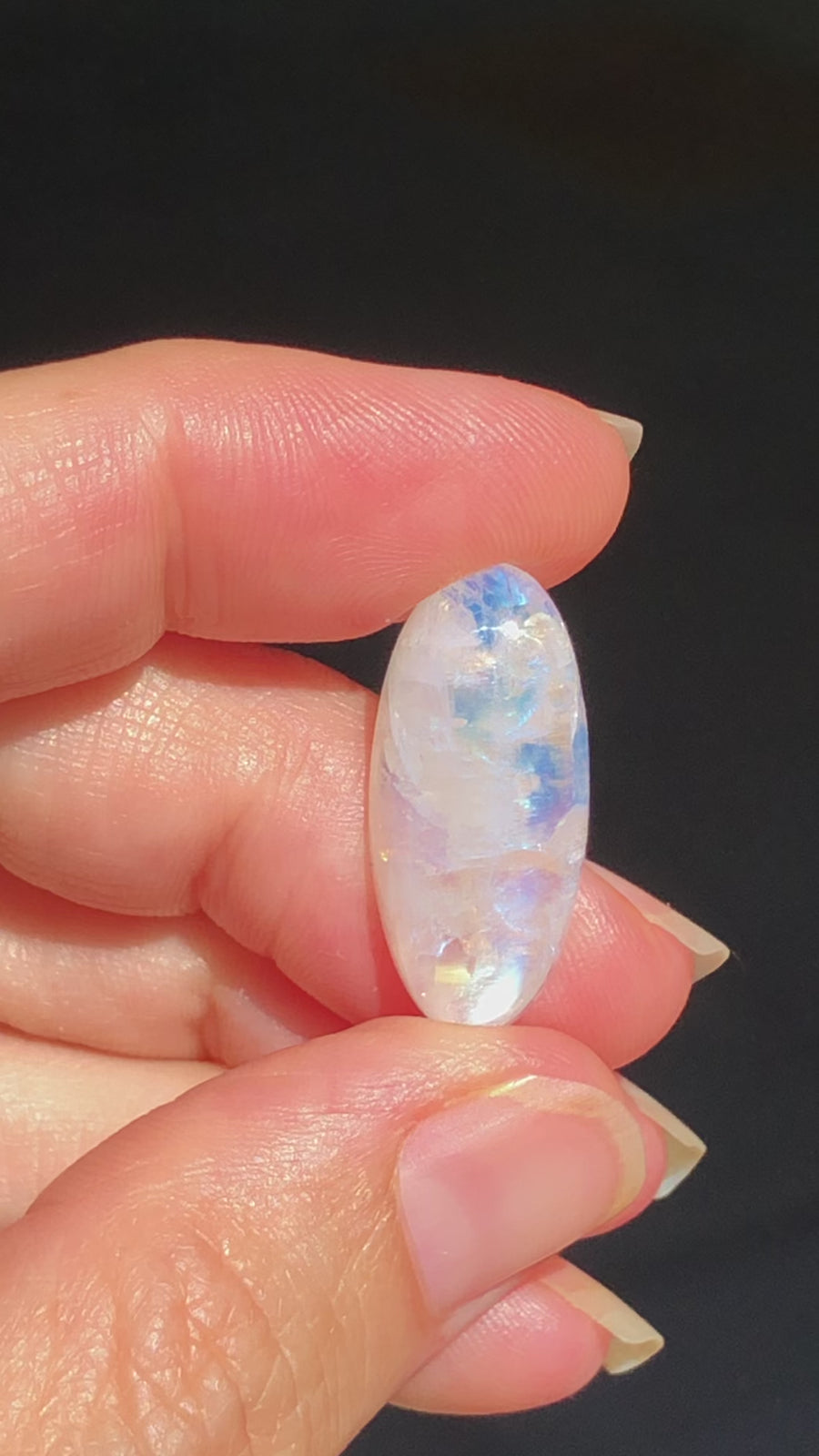 Rainbow Moonstone oval