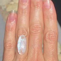 Rainbow Moonstone oval