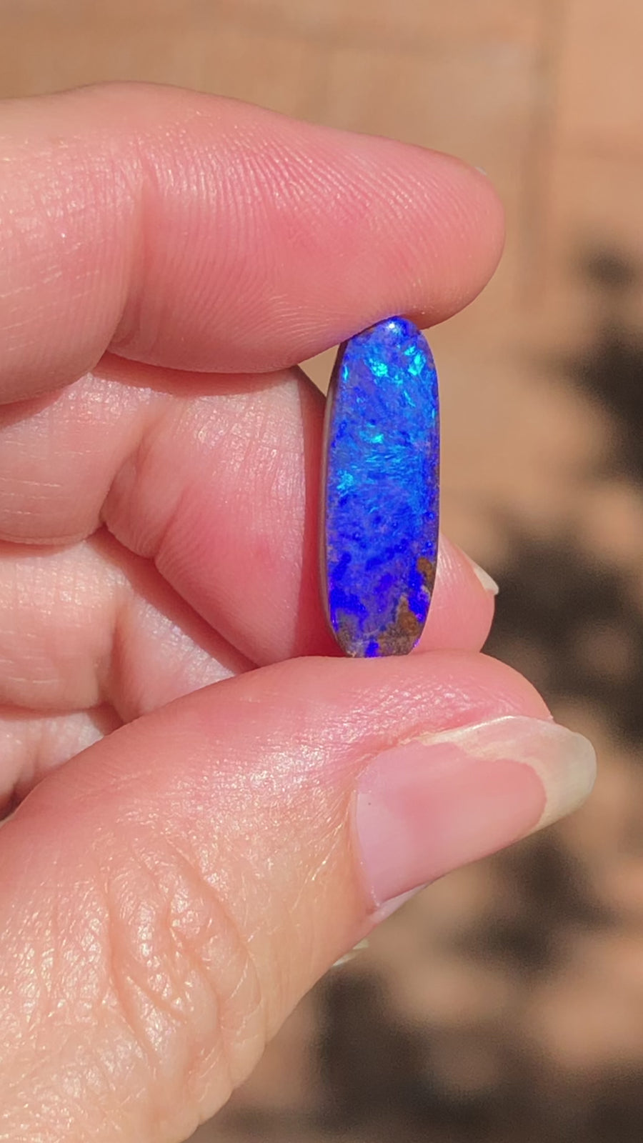 Bright Purple Blue Opal 2